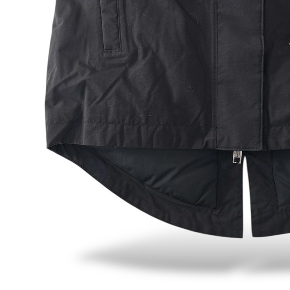 The North Face Girls Small 7/8 Arctic Parka Black Faux Fur Hood Winter Coat NWT - Picture 3 of 13